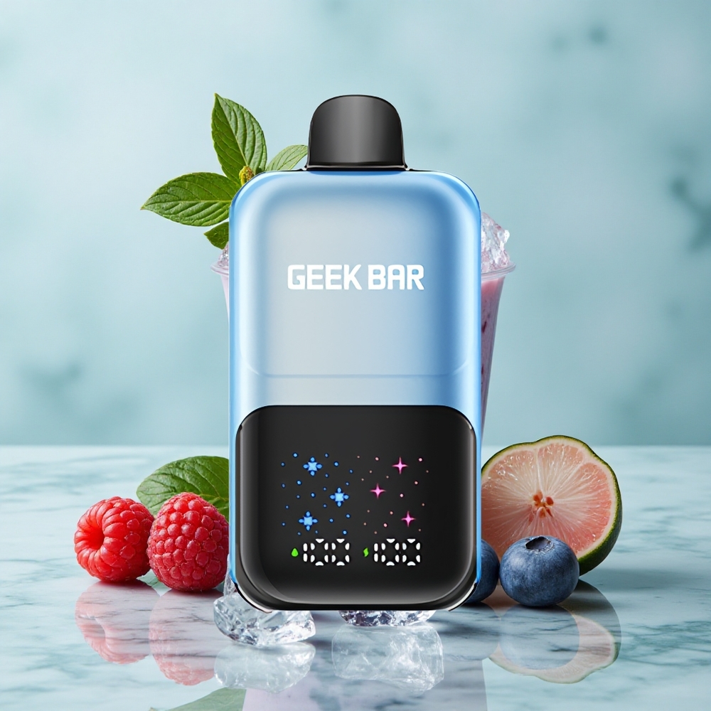 GEEK BAR 2GO 50000 Puffs Blaubeere Himbeere Eis Dual Tank vape großhandel Deutschland