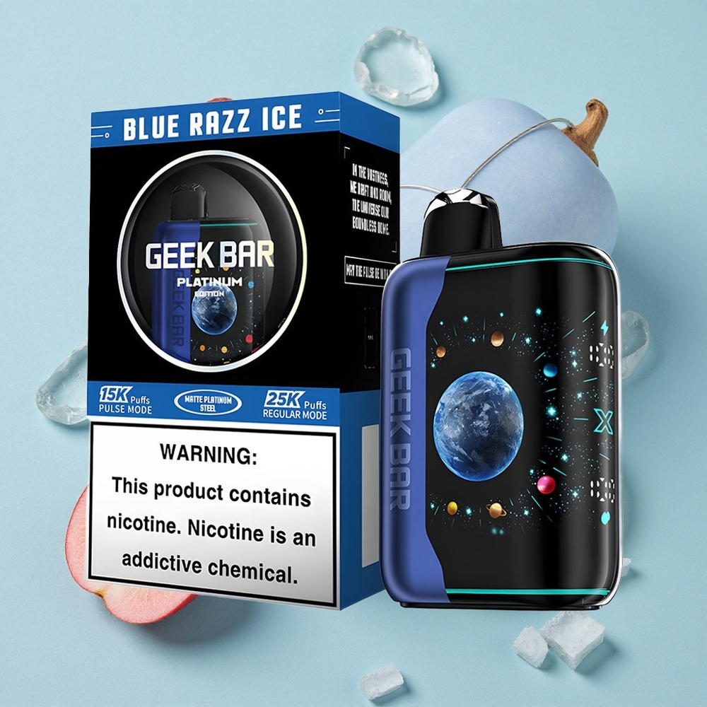 GEEK BAR Platinum Edition 25000 Puffs Blauer Himbeer-Eis vape großhandel Deutschland
