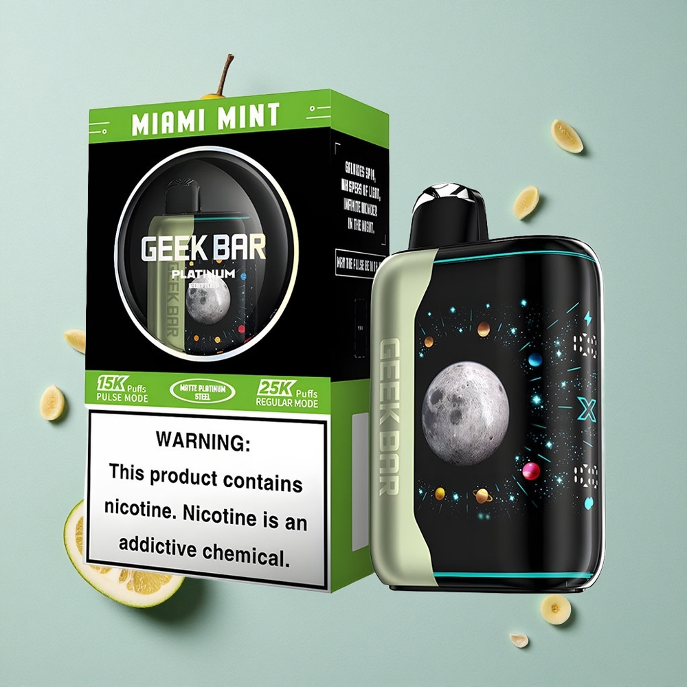 GEEK BAR Platinum Edition 25000 Puffs Miami Minze Dual Mesh Coil vape großhandel Deutschland
