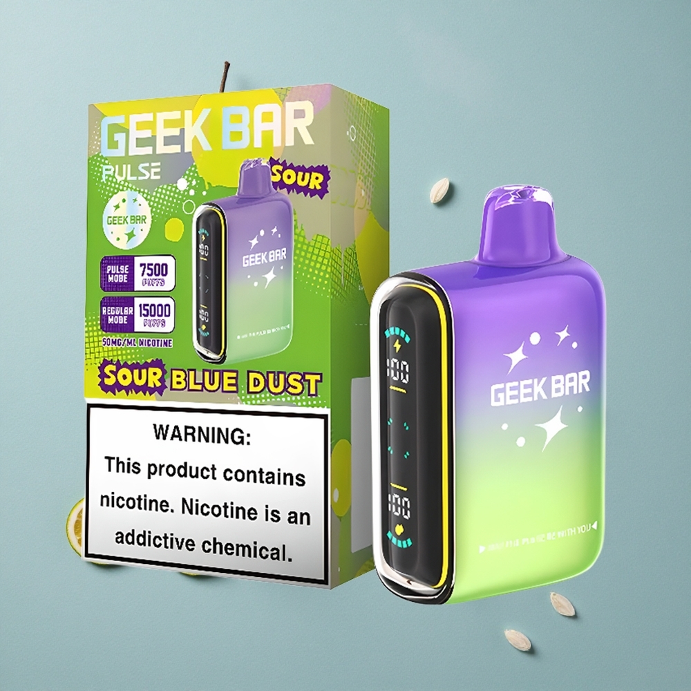 Geek Bar Pulse 15000 Puffs Sauer Edition 16ML Nikotin 5 vape großhandel Deutschland
