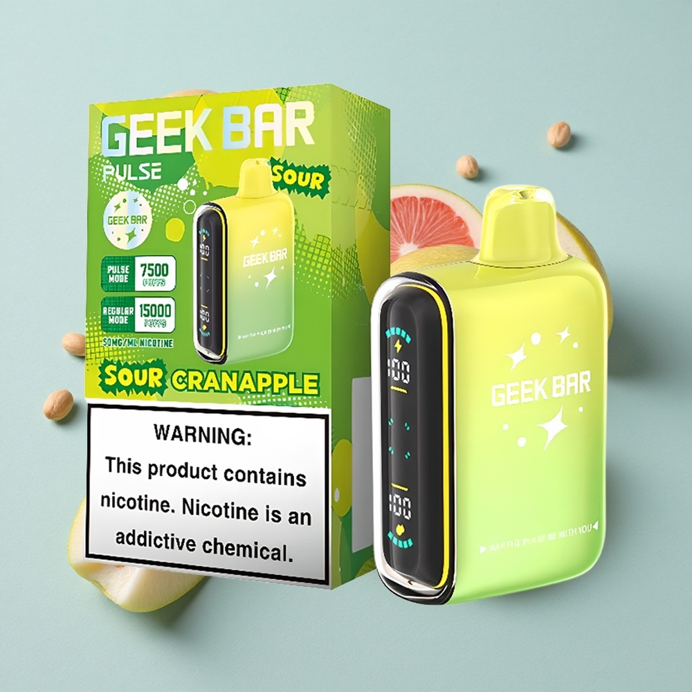 Geek Bar Pulse 15000 Puffs Sauer Edition 16ML Nikotin 5 vape großhandel Deutschland