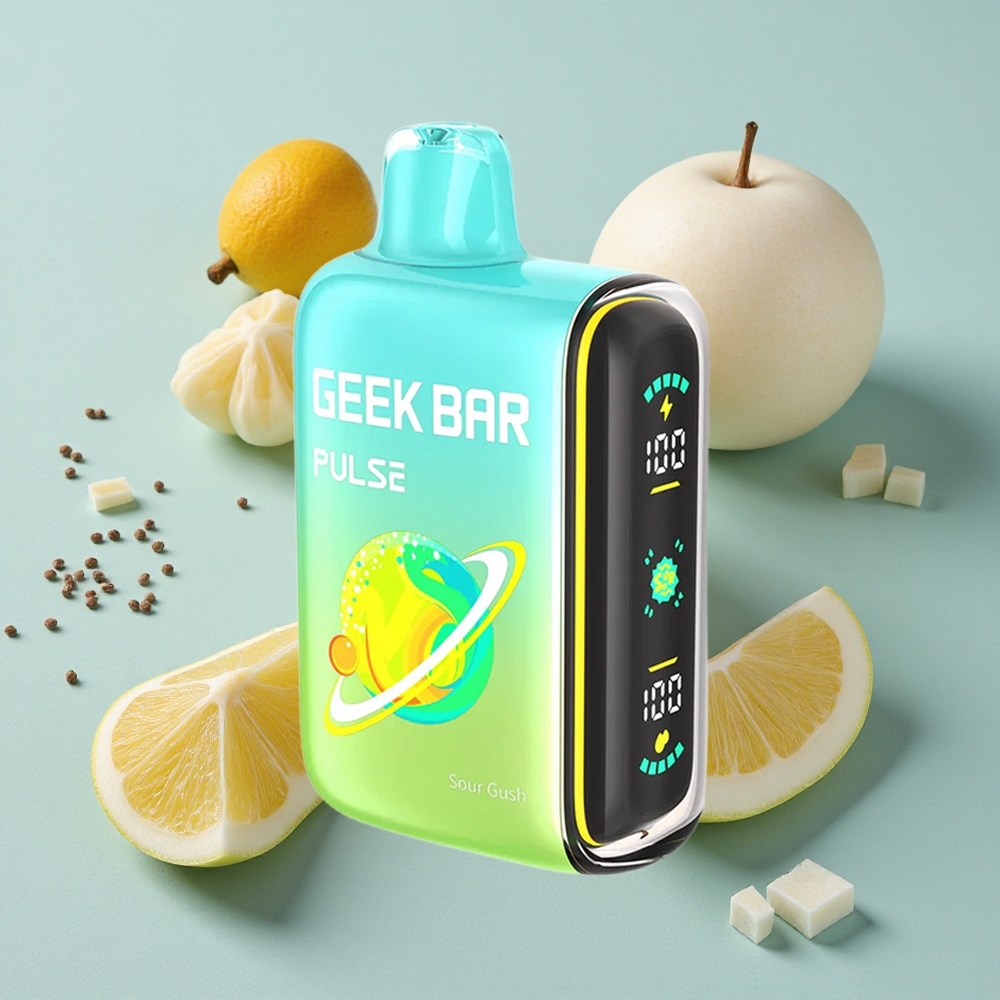 Geek Bar Pulse 15000 Puffs Sauer Edition 16ML Nikotin 5 vape großhandel Deutschland