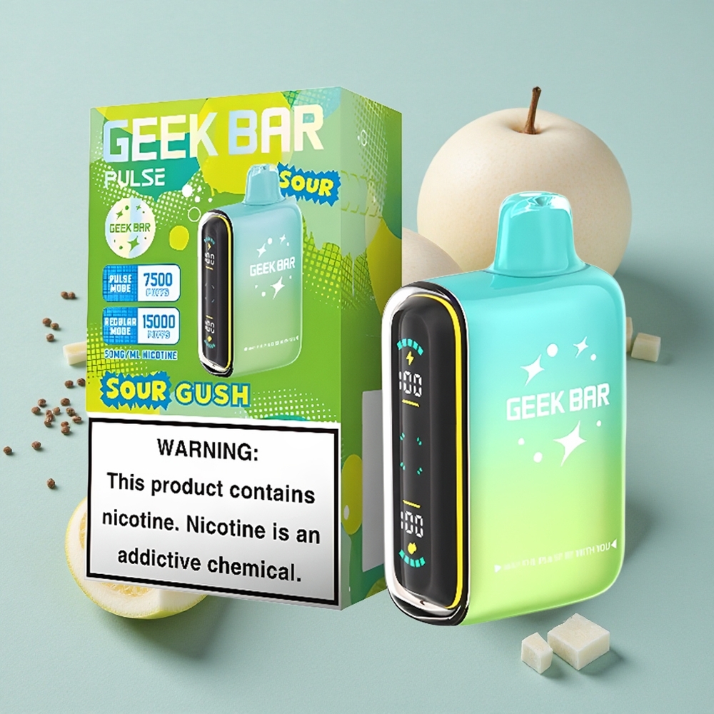 Geek Bar Pulse 15000 Puffs Sauer Edition 16ML Nikotin 5 vape großhandel Deutschland