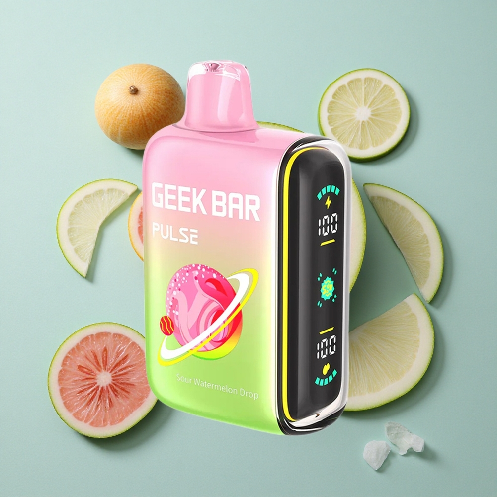 Geek Bar Pulse 15000 Puffs Sauer Edition 16ML Nikotin 5 vape großhandel Deutschland