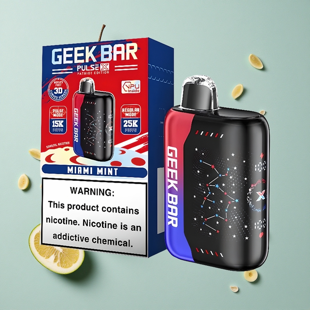 Geek Bar Pulse X 25000 Puffs Patriot Edition 18mL vape großhandel Deutschland