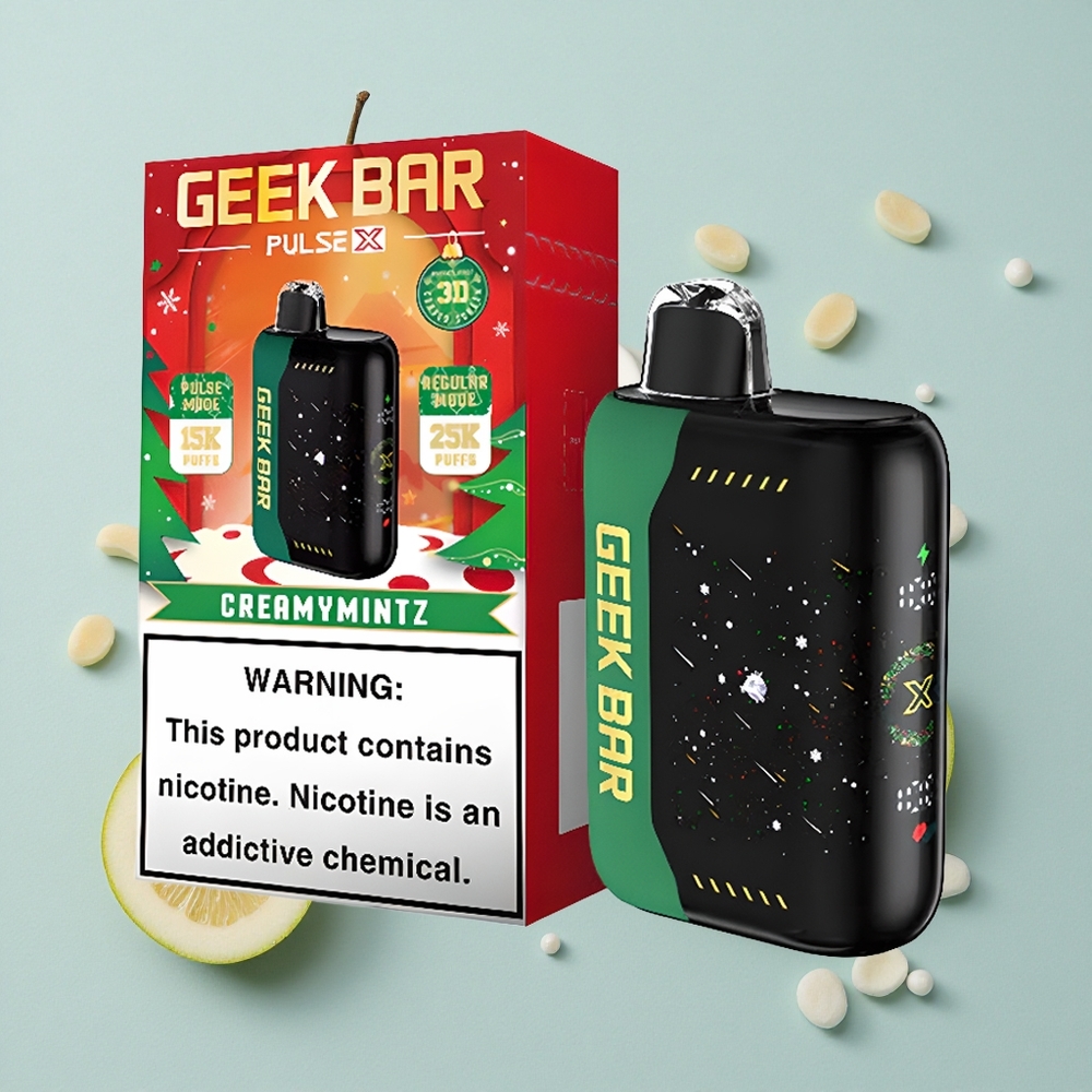 Geek Bar Pulse X 25000 Puffs Weihnachtsedition 18mL vape großhandel Deutschland