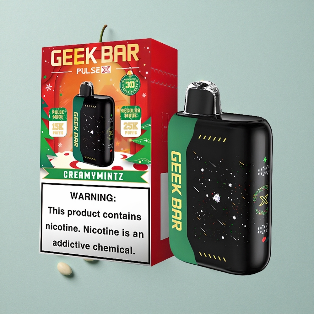 Geek Bar Pulse X 25000 Puffs Weihnachtsedition 18mL vape großhandel Deutschland