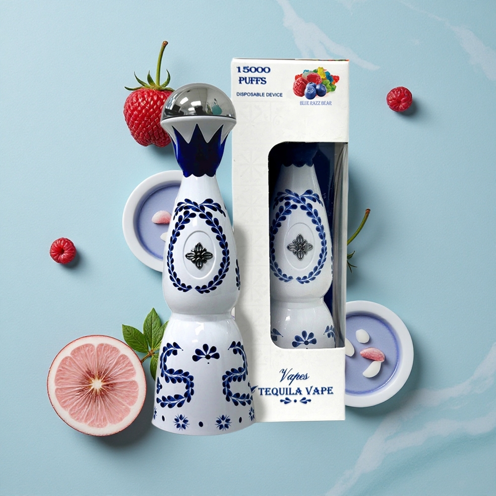 HUMO Azul 15000 Puffs Blauer Bär Razz 20mL Vape Großhandel Deutschland