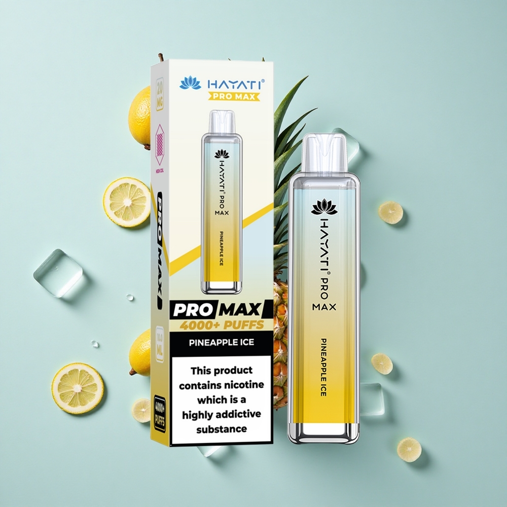 Hayati Pro Max 4000 Puffs Ananas Eis Einweg-Vape mit 1400mAh Akku vape großhandel Deutschland