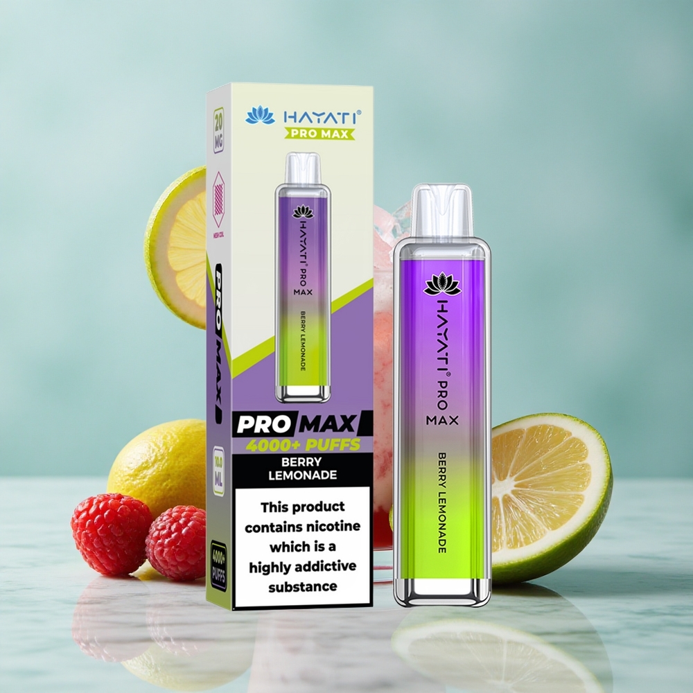 Hayati Pro Max 4000 Puffs Beerenlimonade Dual 11 Ohm Mesh Coil vape großhandel Deutschland