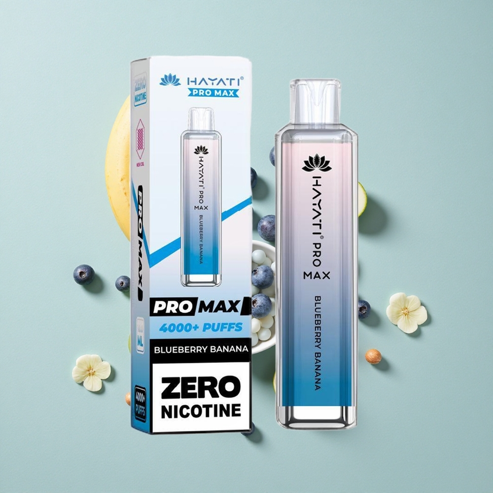 Hayati Pro Max 4000 Puffs Blaubeere Banane Dual Mesh Coil vape großhandel Deutschland