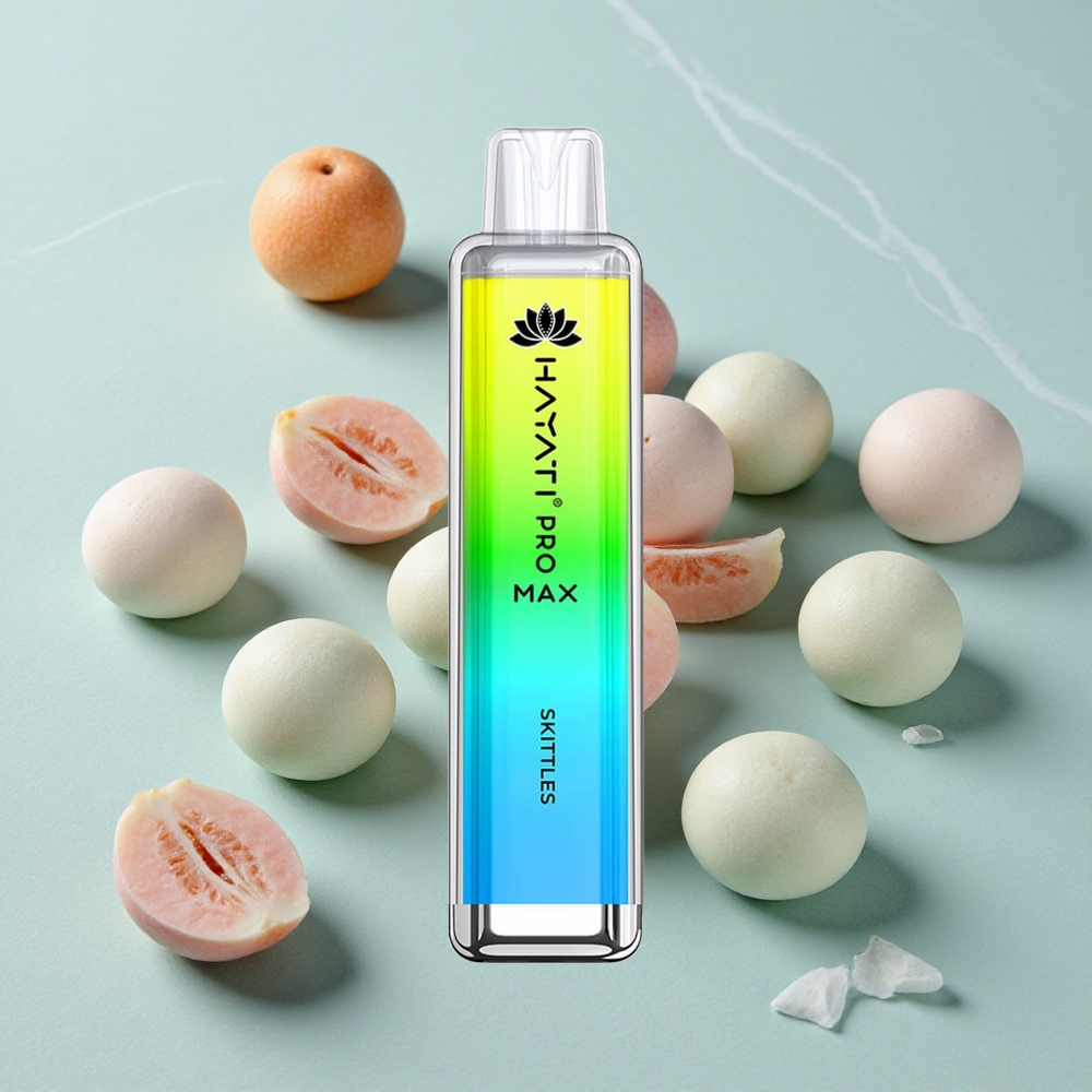 Hayati Pro Max 4000 Puffs Einweg-Vape Skittles-Geschmack 1400mAh Akku vape großhandel Deutschland