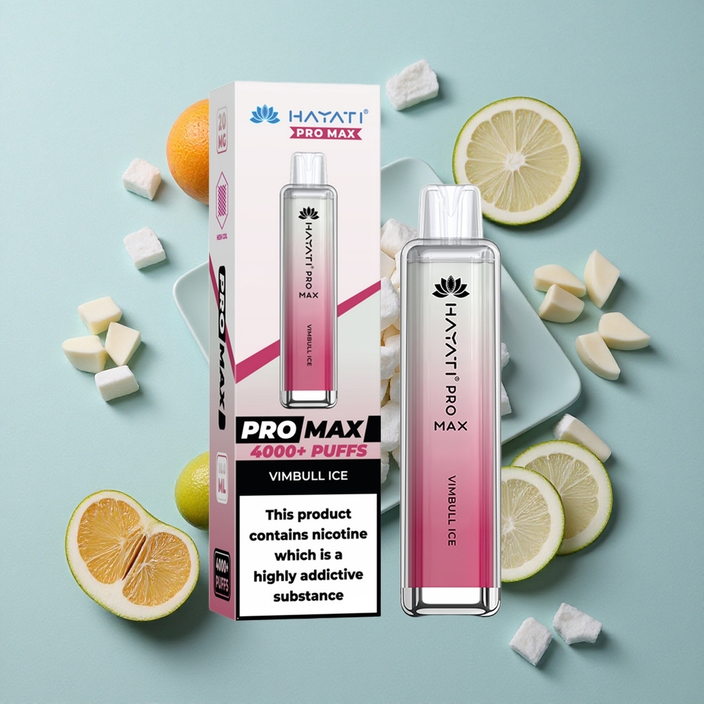 Hayati Pro Max 4000 Puffs Vimbull Eis Dual 11 Ohm Mesh Coil vape großhandel Deutschland