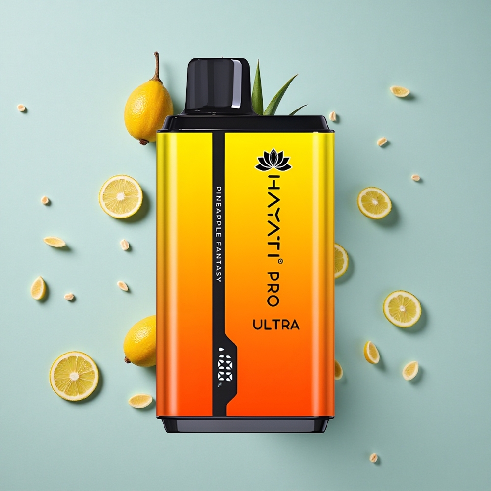Hayati Pro Ultra 15000 Puffs Ananas Fantasie 2 12ml vape großhandel Deutschland