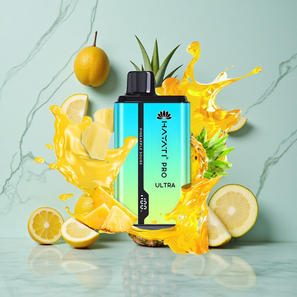 Hayati Pro Ultra 15000 Puffs Ananas-Sauer Geschmack vape großhandel Deutschland