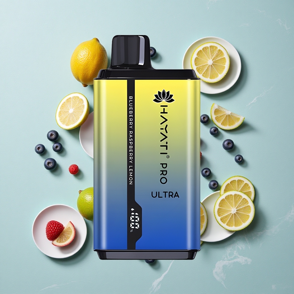 Hayati Pro Ultra 15000 Puffs Blaubeere Himbeere Zitrone 24ml E-Liquid vape großhandel Deutschland