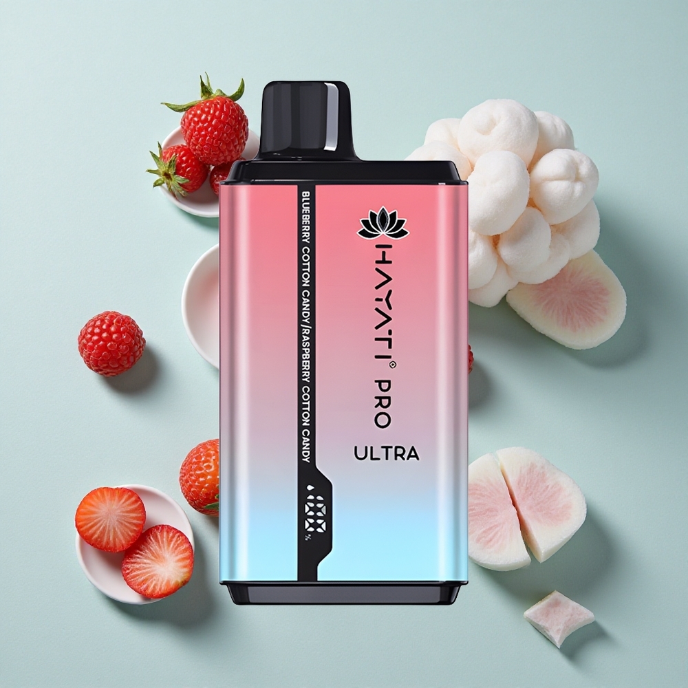 Hayati Pro Ultra 15000 Puffs Blaubeere Zuckerwatte Vape Großhandel Deutschland