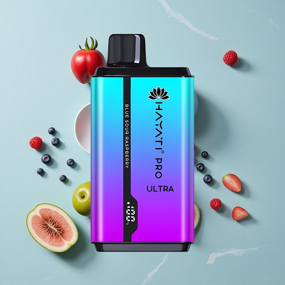 Hayati Pro Ultra 15000 Puffs Blaue Saure Himbeere Vape Großhandel Deutschland