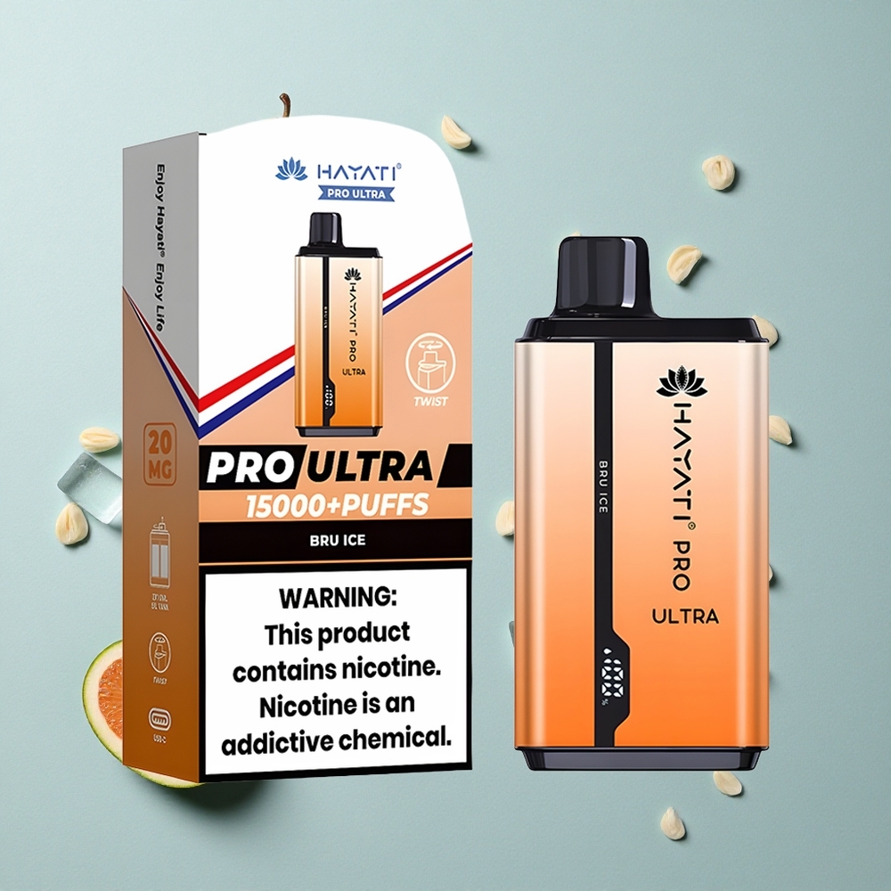 Hayati Pro Ultra 15000 Puffs Bru Eis 2 12ml vape großhandel Deutschland