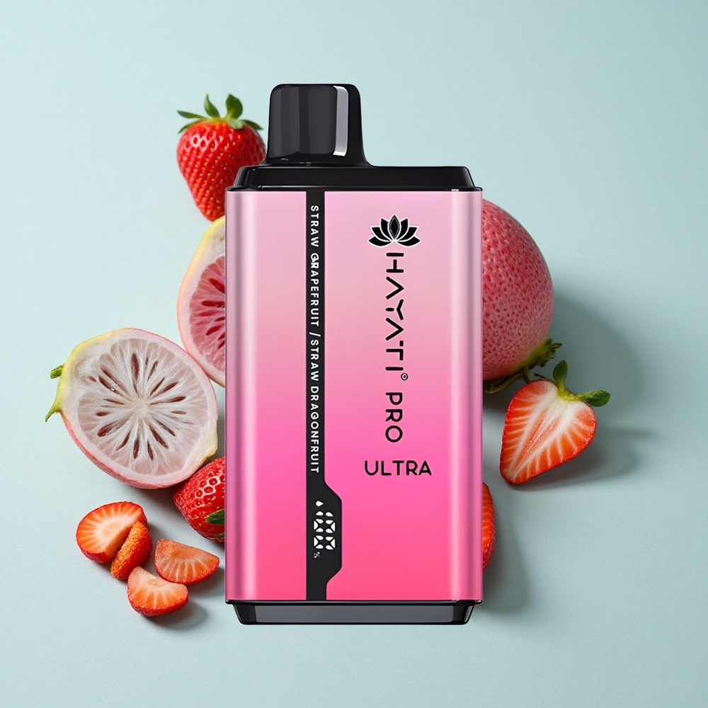 Hayati Pro Ultra 15000 Puffs Erdbeer Grapefruit 2 12ml vape großhandel Deutschland