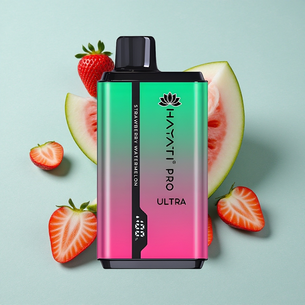 Hayati Pro Ultra 15000 Puffs Erdbeer-Wassermelone 2 12ml vape großhandel Deutschland