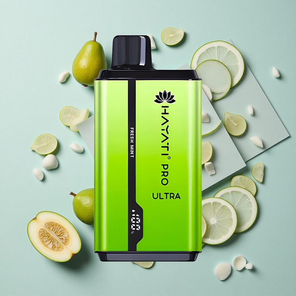 Hayati Pro Ultra 15000 Puffs Frische Minze 2 12ml vape großhandel Deutschland