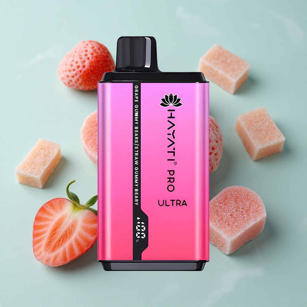 Hayati Pro Ultra 15000 Puffs Gummibärchen Traube Vape Großhandel Deutschland