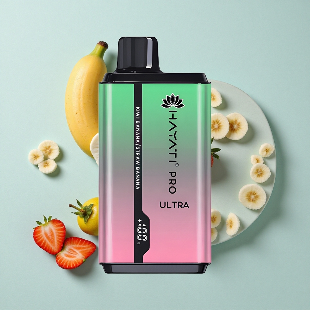 Hayati Pro Ultra 15000 Puffs Kiwi Banane 24ml E-Liquid vape großhandel Deutschland