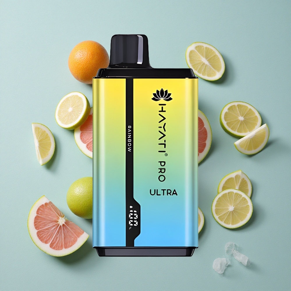 Hayati Pro Ultra 15000 Puffs Regenbogen 24ml 2 Nikotin vape großhandel Deutschland