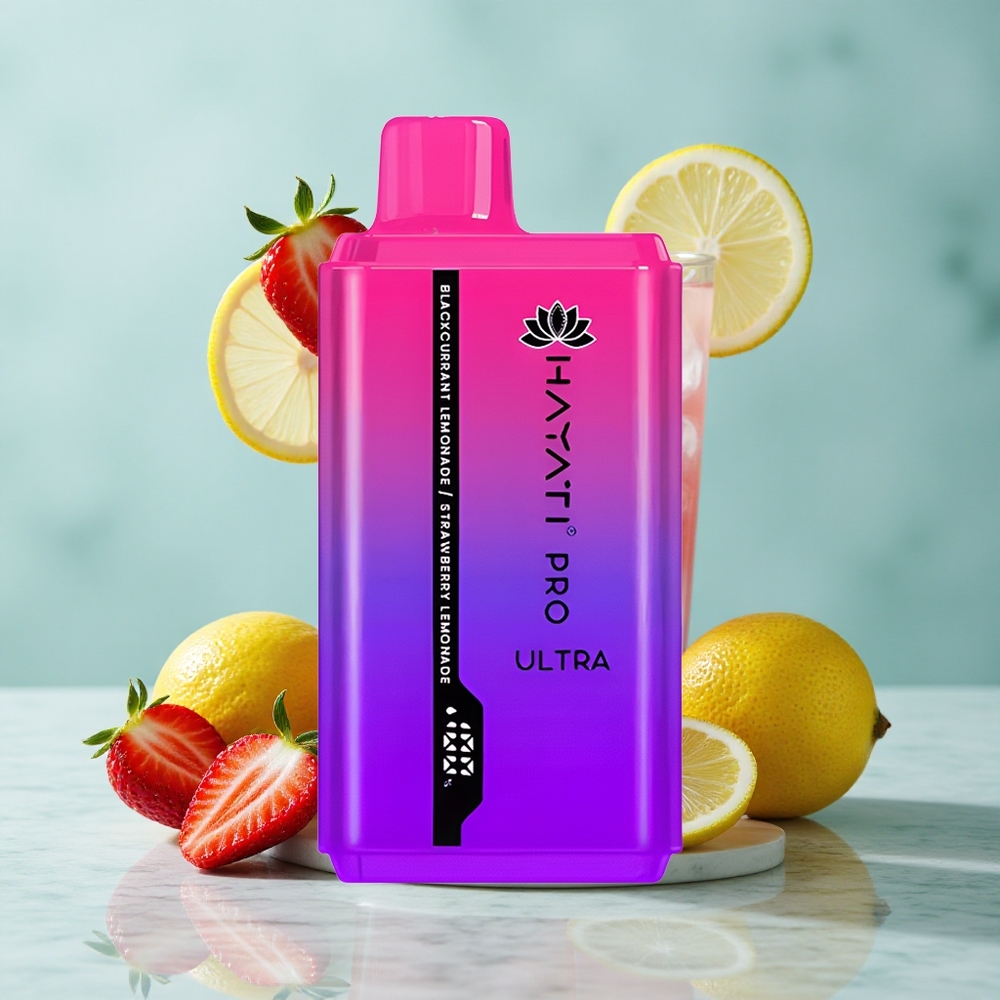 Hayati Pro Ultra 15000 Puffs Schwarzjohannisbeere Zitronenlimonade Erdbeere Zitronenlimonade vape großhandel Deutschland