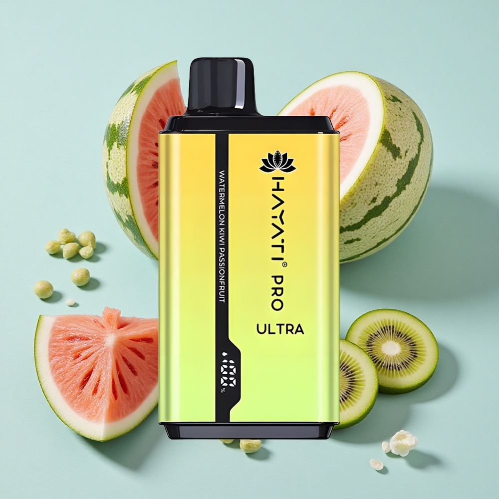 Hayati Pro Ultra 15000 Puffs Wassermelone Kiwi Passionsfrucht 24ml 2 Nicotin vape großhandel Deutschland