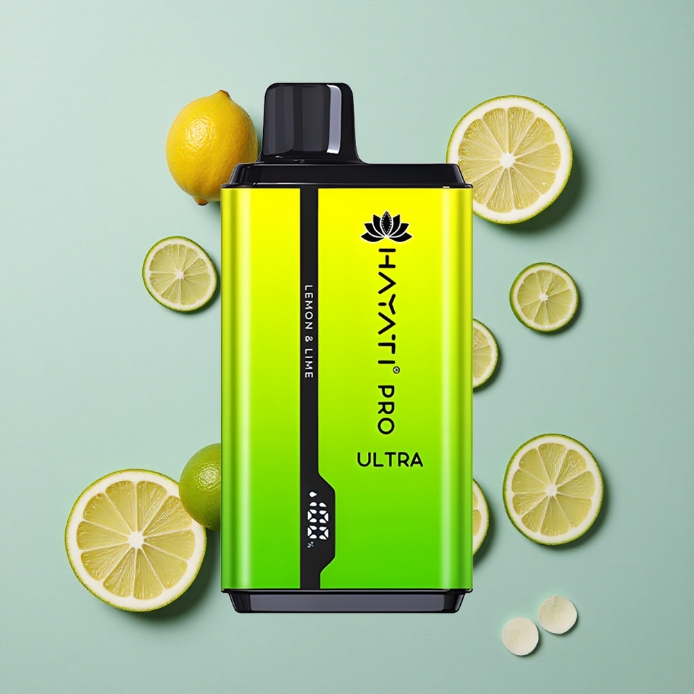 Hayati Pro Ultra 15000 Puffs Zitrone  Limette 2 12ml vape großhandel Deutschland