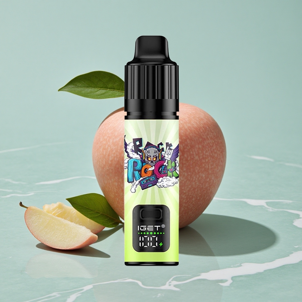IGET BAR PLUS S3 POD 10000 Puffs Doppelapfel 18 ml E-Liquid vape großhandel Deutschland