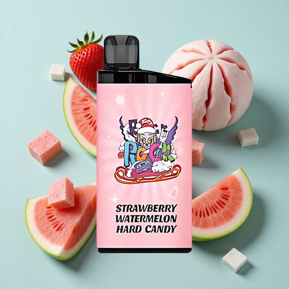 IGET Bar 3500 Puffs Erdbeer Wassermelone Hartbonbon 12 Ohm Mesh Coil vape großhandel Deutschland