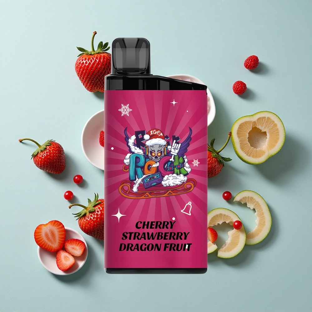 IGET Bar 3500 Puffs Kirsche Erdbeere Drachenfrucht 1400 mAh vape großhandel Deutschland