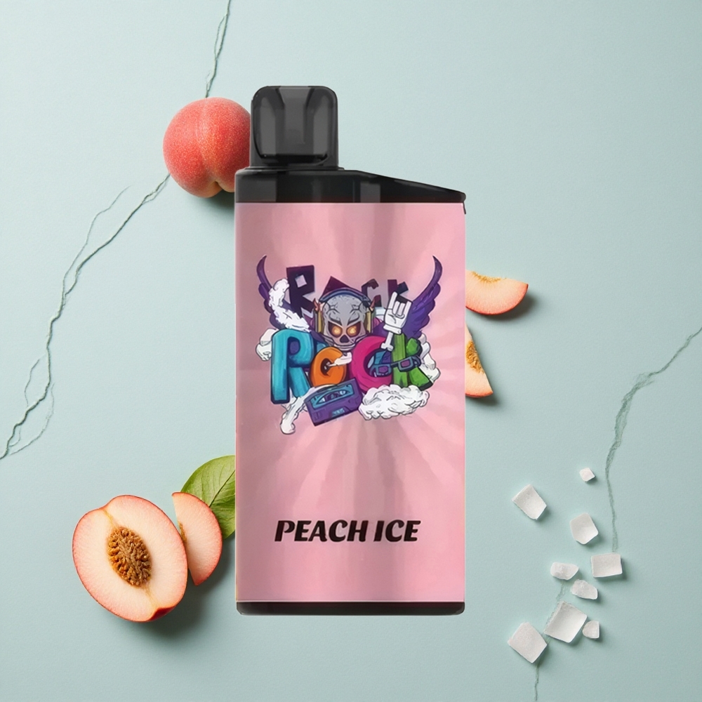 IGET Bar 3500 Puffs Pfirsich Eis 1400 mAh vape großhandel Deutschland