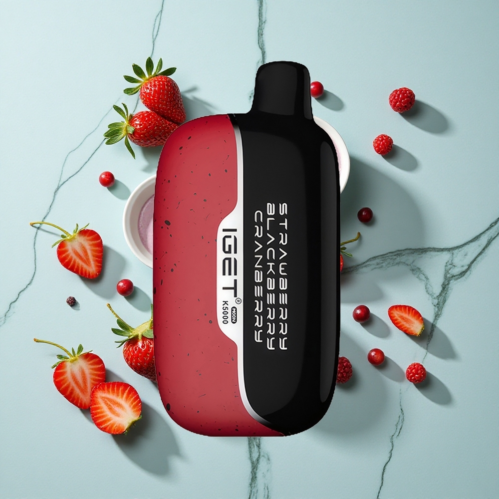 IGET Moon K5000 Erdbeere Brombeere Preiselbeere 5000 Puffs 815 g vape großhandel Deutschland