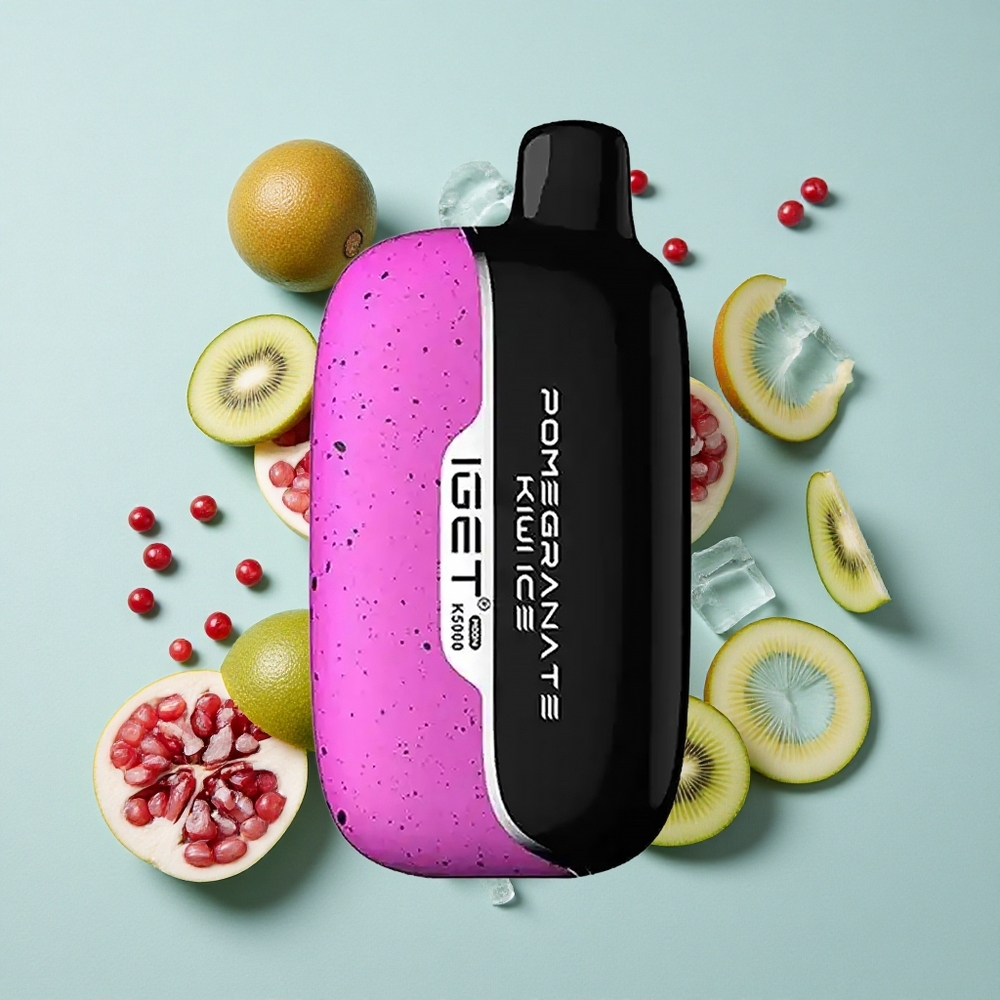 IGET Moon K5000 Granatapfel Kiwi Eis Einweg-Vape bis zu 5000 Puffs vape großhandel Deutschland