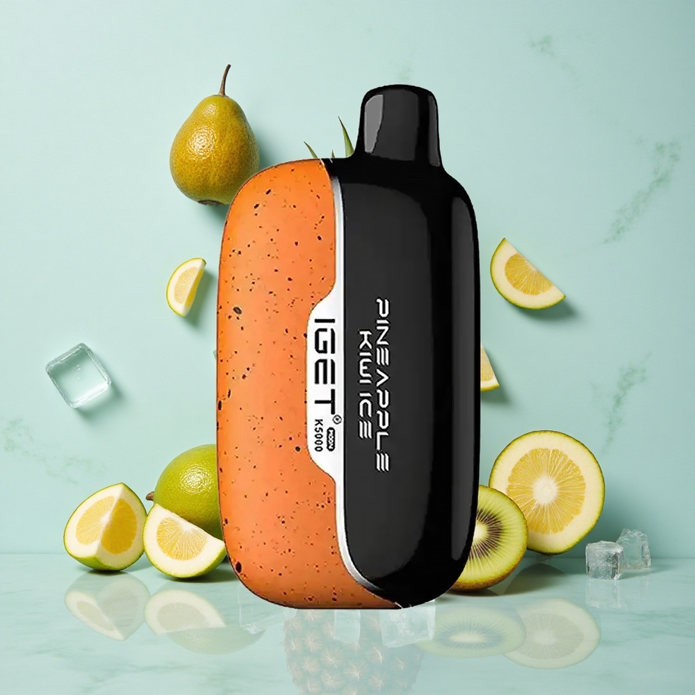 IGET Moon K5000 Puffs Ananas-Kiwi-Eis Einweg-Vape mit 5000 Puffs vape großhandel Deutschland