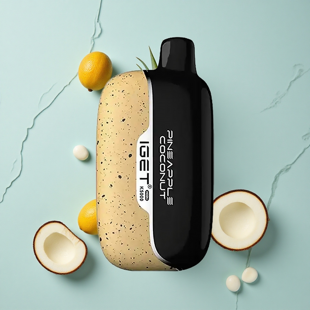 IGET Moon K5000 Puffs Ananas Kokos Geschmack 815 g vape großhandel Deutschland