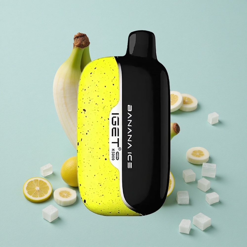 IGET Moon K5000 Puffs Bananeneis Einweg-Vape mit 5000 Puffs vape großhandel Deutschland