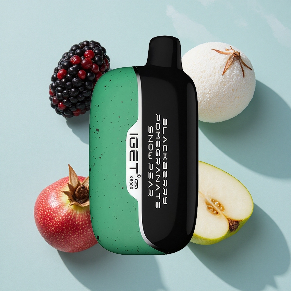 IGET Moon K5000 Puffs Brombeere Granatapfel Schneebirne Vape Großhandel Deutschland
