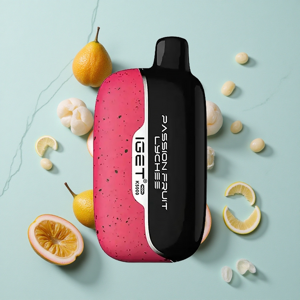 IGET Moon K5000 Puffs Passionsfrucht Litschi 815 g vape großhandel Deutschland
