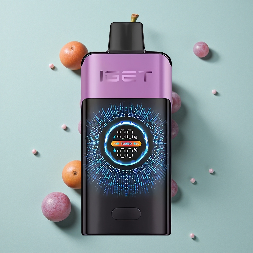 IGET ONE 12000 Puffs Chupa Chups Traube Dual Mesh Coil vape großhandel Deutschland