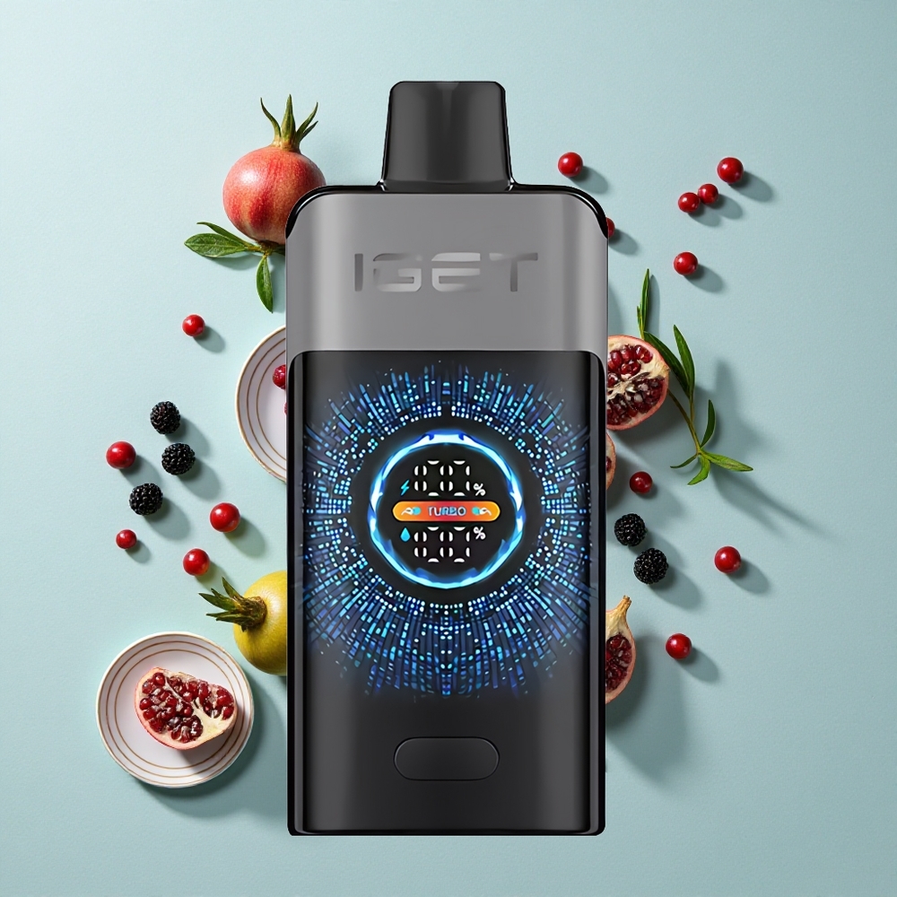 IGET ONE 12000 Puffs Einweg-Vape Brombeere Kirsche Granatapfel 2700 mAh vape großhandel Deutschland