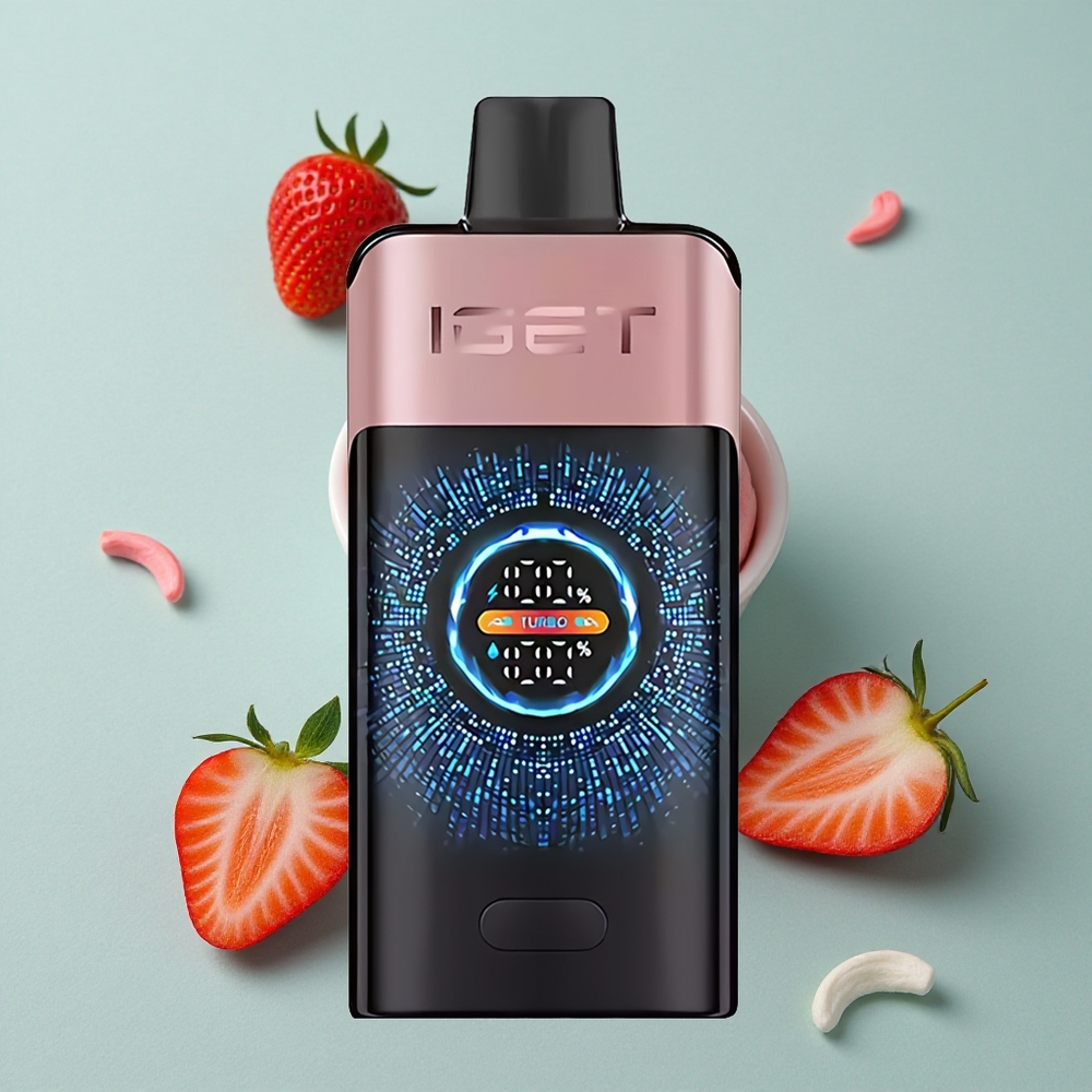 IGET ONE 12000 Puffs Erdbeer Chupa Chups 2700 mAh vape großhandel Deutschland