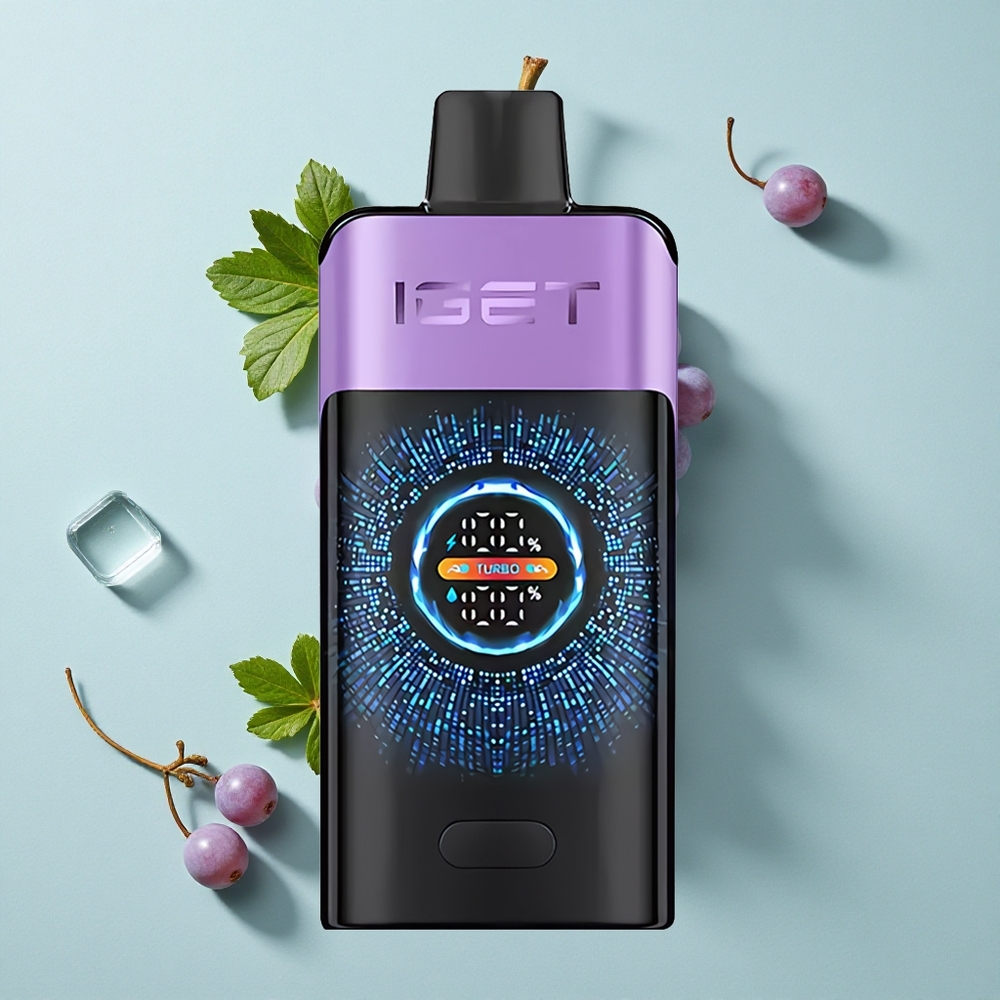 IGET ONE 12000 Puffs Grape Ice Einweg-Vape mit 2700 mAh Akku vape großhandel Deutschland