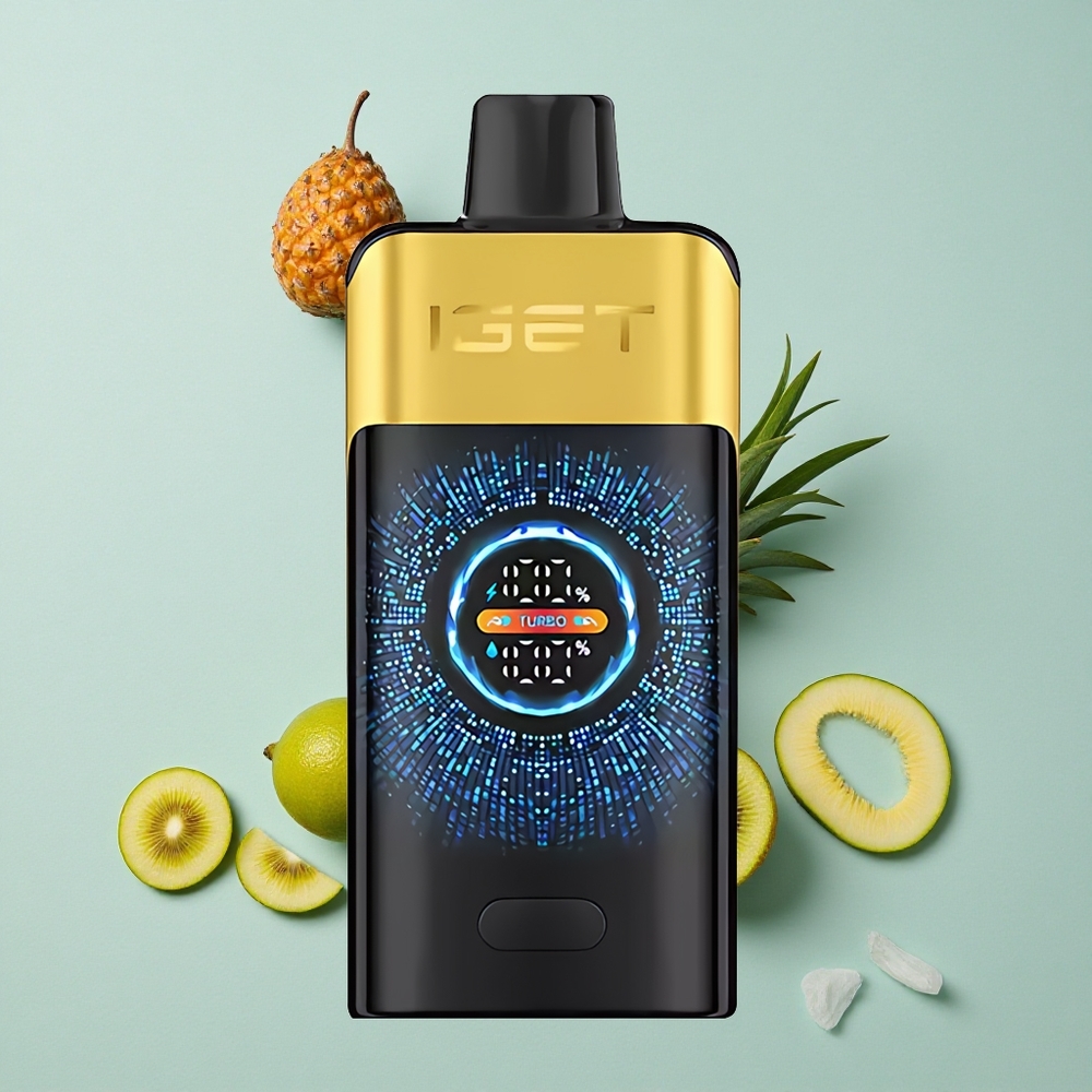 IGET ONE 12000 Puffs Kiwi-Ananas Geschmack 2700 mAh Akku vape großhandel Deutschland
