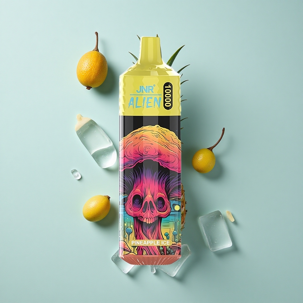 JNR Alien 10000 Puffs Ananas Eis 850mAh LED RGB vape großhandel Deutschland