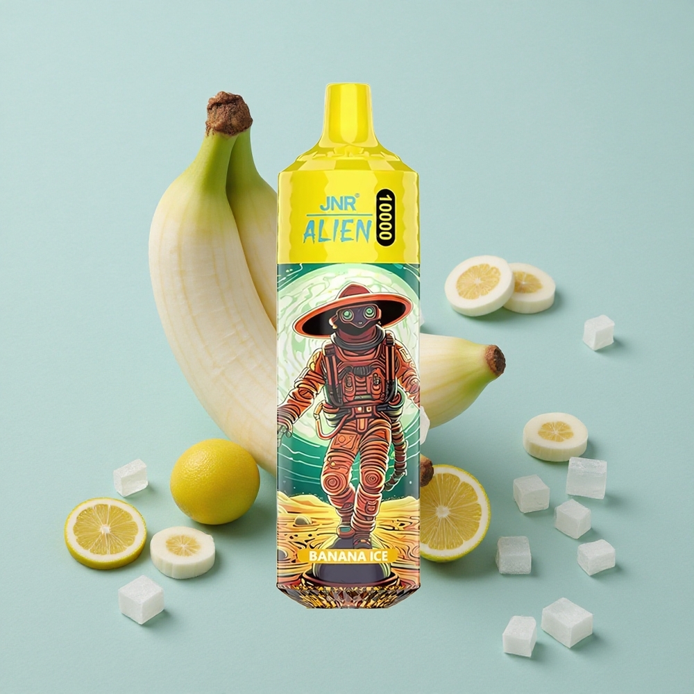 JNR Alien 10000 Puffs Bananeneis 850mAh LED RGB vape großhandel Deutschland
